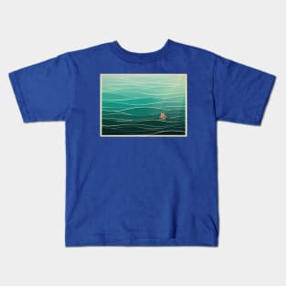 Waves Landscape Kids T-Shirt